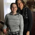 Miriam Beit-Aharon, who has Turner syndrome, with her mother, Claudette Beit-Aharon. Claudette is the editor of  a collection of coming-of-age stories by women, including her daughter, who have the syndrome, titled “Standing Tall With Turner Syndrome.”