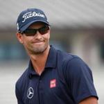 Defending champ Adam Scott wants to add a green jacket to his wardrobe.