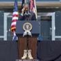 President Obama paused while speaking during a memorial ceremony at Fort Hood, Tex.