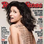 The Rolling Stone cover featuring Julia Louis-Dreyfus.