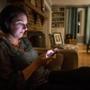 Elizabeth Cohen sent and replied to work e-mails after 9 p.m. at her home in Arlington. 