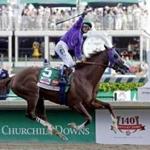 Victor Espinoza rode California Chrome to a victory at the 140th running of the Kentucky Derby.