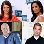 Clockwise (from top left): Gail Simmons, Padma Lakshmi, Hugh Acheson, and Tom Colicchio.