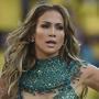 Brazilian singer Claudia Leitte (left) US singer Jennifer Lopez and rapper Pitbull performed during the opening ceremony in Sao Paulo.