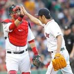 Both catcher A.J. Pierzynski and closer Koji Uehara could be attractive trade chips this season.