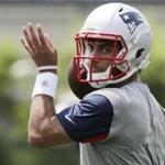 Patriots quarterback Jimmy Garoppolo has been a star student on and off the field. (AP Photo/Charles Krupa)