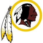 The Redskins have used some version of this logo since the 1930s.