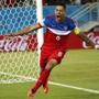 Clint Dempsey of the US was jubilant after scoring a goal against Ghana in a World Cup match.