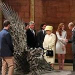 Queen Elizabeth II visited the set of HBO?s ?Game of Thrones? in Belfast's Titanic Quarter on June 24, where she viewed the Iron Throne and other show props and met cast members Lena Headey and Conleth Hill. Meanwhile, Prince Philip, Duke of Edinburgh, shook hands with cast member Rose Leslie.