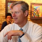 Charlie Baker raised about $400,000 in June, his campaign said.