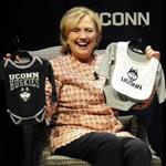 Former Secretary of State Hillary Clinton got $251,250 for making a speech on the University of Connecticut campus.