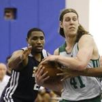 Kelly Olynyk had 15 points for the Celtics in their second summer league game in Orlando, Fla.