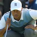 A rusty Tiger Woods made a poor start to the British Open at Royal Liverpool Golf Club on Thursday with bogeys at the first two holes. AFP PHOTO / PETER MUHLYPETER MUHLY/AFP/Getty Images