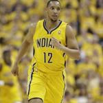 Evan Turner averaged 17.4 points with the 76ers and 7.1 with the Pacers last season.