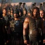 Dwayne Johnson (right) plays the lead in ?Hercules,? an adaptation of a comic book based on mythology.