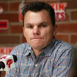 Red Sox general manager Ben Cherington attended a press conference after Thursday?s trades.