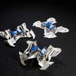 The self-folding crawling robot in three stages
