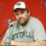 Logan Mankins meets the media for the first time as a Buccaneers. AP Photo/Brian Blanco