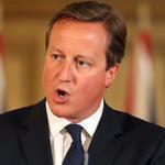 Britain?s Prime Minister David Cameron spoke at a news conference at 10 Downing Street in central London on Friday.