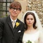 Eddie Redmayne and Felicity Jones in ?The Theory of Everything,? which gets its world premiere in Toronto.