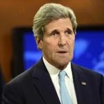 Secretary of State John Kerry spoke at the State Department in Washington, Monday.