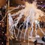 Riot police fired tear gas on student protesters occupying streets surrounding the government headquarters in Hong Kong. (AP Photo/Wally Santana) 