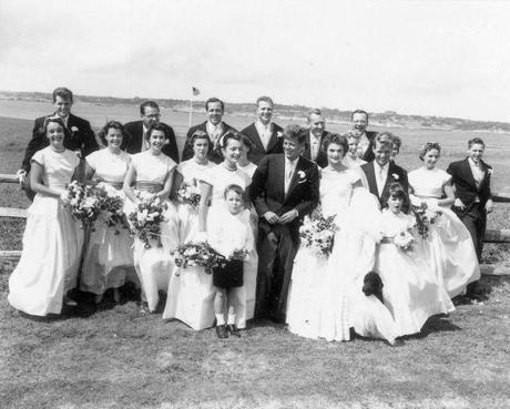 The auction house made the first-ever prints from the negatives, discovered in a darkroom, of the 1953 wedding. The photographs, some posed and some candid, were taken by a ?back-up? freelance photographer.
