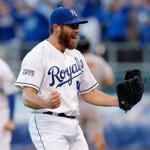 The Royals celebrate their first trip to the World Series since 1985 Peter G. Aiken-USA TODAY Sports