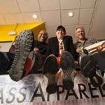 From left: Dee Wells, Rick Kosow, and Peter Gold are the organizers of Boston Sneaker Jam, billed as the largest sneakerhead convention in New England.