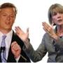 While Charlie Baker?s aides tell him to tone down his gestures, Martha Coakley says she doesn?t think about it.