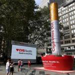 CVS Health?s move to stop selling tobacco at stores was publicized with an inflatable cigarette and ashtray in September.