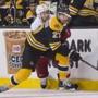Bruins defenseman Dougie Hamilton may be asked to take on a bigger role if Zdeno Chara is out for a significant amount of time. (Matthew J. Lee/Globe staff) 