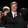 After the disappointing end to his gubernatorial bid in 2010, Charlie Baker hugged his running mate, Richard Tisei, at their election night party.