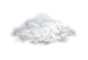 Mostly cloudy; windy