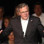 Former Florida Governor Jeb Bush spoke at a rally for Republican candidates in Castle Rock, Colo., Oct. 29, 2014.