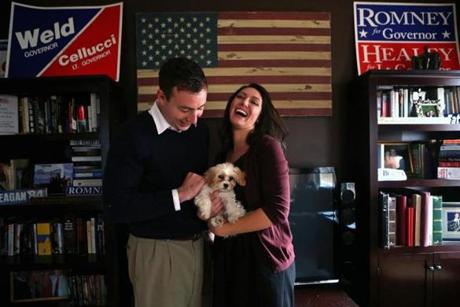 Ryan and Stephanie Fattman both won races; he for state senator, she for register of probate.
