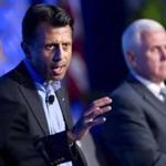 Louisiana?s Bobby Jindal made a dig at  Chris Christie.