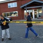 Federal agents secured the area outside the New England Compounding Center in 2012.
