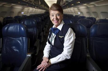 Bette Burke-Nash, 78, took her first flight at the age of 16.
