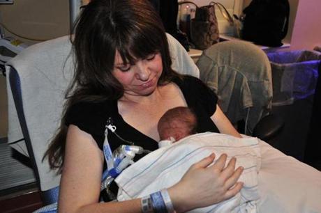 Stacie Chapman?s son was born healthy, despite the results of a prenatal screening.
