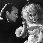 Bill Murray and Carol Kane in ?Scrooged.?