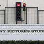 The Sony Pictures Studios building in Culver City, Calif. 