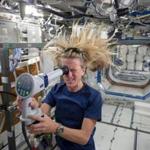 Astronaut Karen Nyberg conducted an eye exam on herself on the International Space Station. Working in microgravity often has adverse effects on health, which also makes microgravity worth researching.
