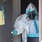 A worker sanitized the apartment where Ebola patient Thomas Duncan lived before being admitted to a Dallas hospital.