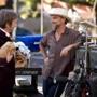 Director Paul Thomas Anderson on the set of ?Inherent Vice.?