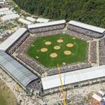 Emmental Arena in Switzerland was dismantled after the recent Swiss Wrestling and Alpine Games Festival.