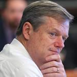 This is the second time Charlie Baker has wagered Koffee Kup Bakery goods in a football bet. 