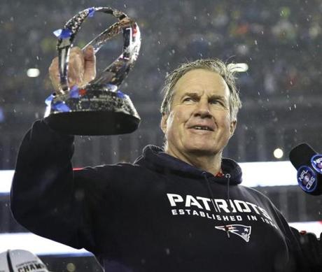 A lot of moving parts came together to allow Bill Belichick and the Patriots to capture the AFC Championship.
