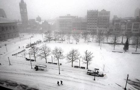 Mayor Walsh issued a parking ban on major arteries in Boston for Tuesday.
