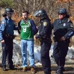 Dozens of arrests were made amid violence on Saint Patrick?s Day.